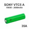 Bateria 18650 SONY VTC5A 2600mah 35A (unitário)