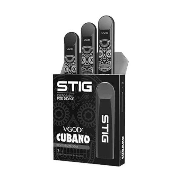 Pod device STIG Cubano - VGOD - Pack c/ 3