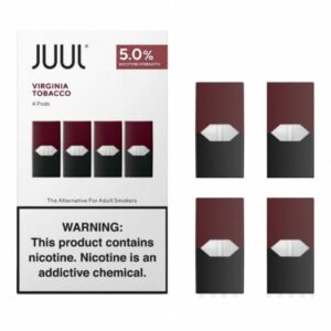 Refil ( pack of 4 ) Juul Virginia Tobacco 5%
