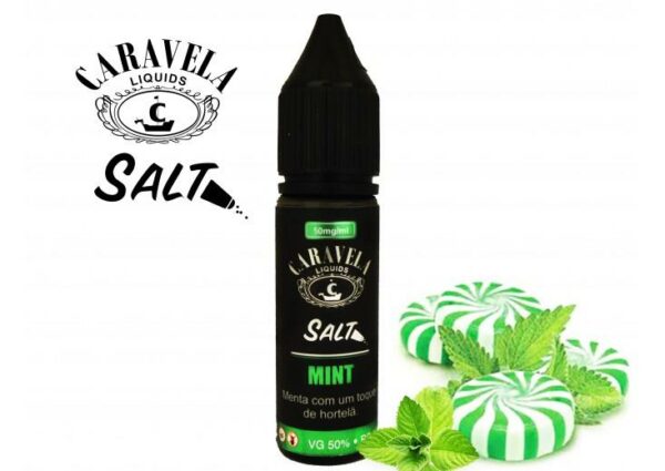 Nic Salt Caravela Liquid Mint 50mg - 15ml