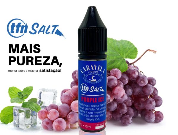 Nic Salt TFN Caravela Purple Ice - 15ml